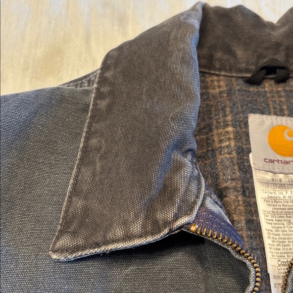 Carhartt Detroit J97 PTL Petrol Jacket , Slight Fade & Distress , Large , $375 - Picture 12 of 12
